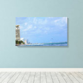 Fort Lauderdale, Florida Canvas Afdruk (Insitu (Houten vloer))