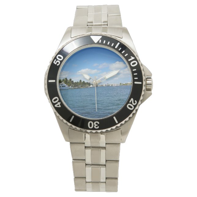 Fort Lauderdale, Florida Horloge (Voorkant)