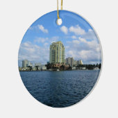 Fort Lauderdale, Florida Keramisch Ornament (Links)