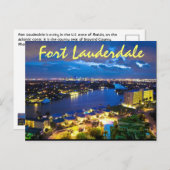Fort Lauderdale, Florida, VS Briefkaart (Voorkant / Achterkant)