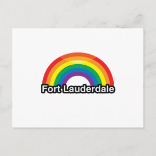 FORT LAUDERDALE LGBT PRIDE RAINBOW - PNG.NL BRIEFKAART