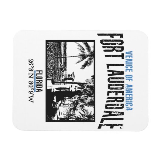 Fort Lauderdale Magneet (Horizontaal)