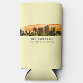 Fort Lauderdale Skyline & Coordinates