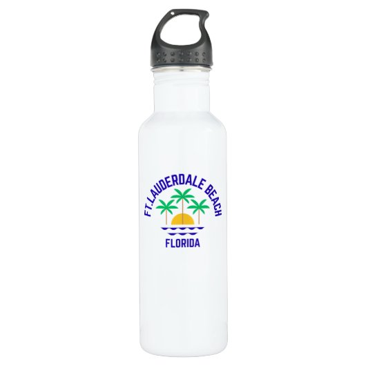 Fort Lauderdale Water Bottle Waterfles (Voorkant)