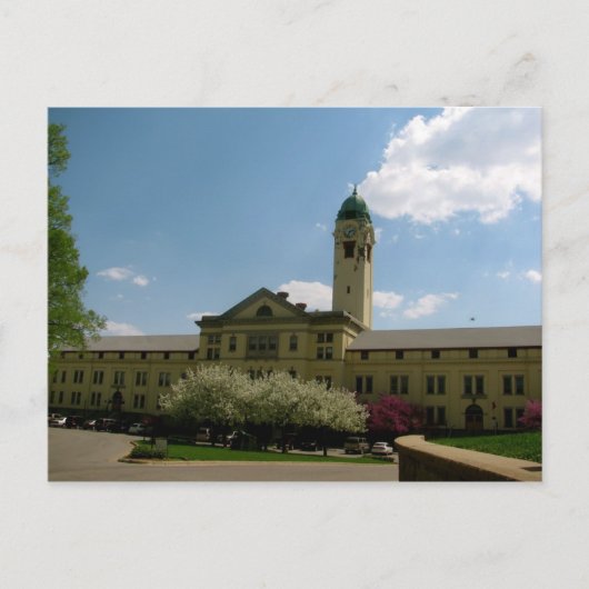 Fort Leavenworth, carte postale de KS (Devant)