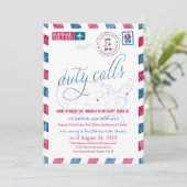 Fort Leavenworth Militaire Beweging Aankondiging (Staand voorkant)