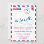 Fort Lee Virginia Military Moving Faire-part (Devant)