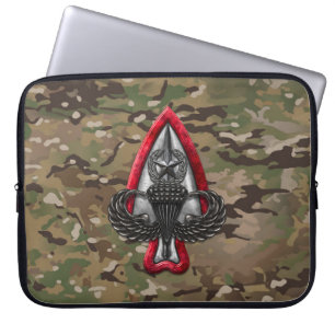 Fort Liberty Camo 15-inch laptophoes Laptop Sleeve
