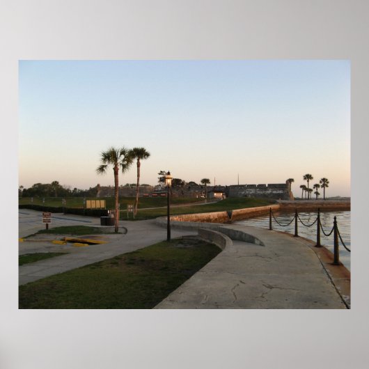 Fort Matanza in St. Augustine Poster (Voorkant)
