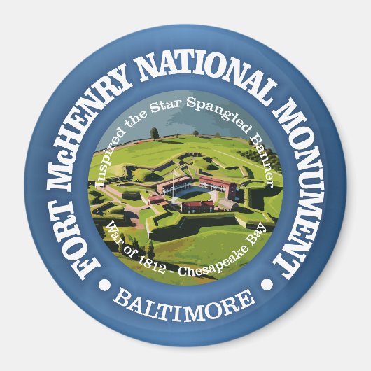 Fort McHenry (NM) Magneet (Voorkant)