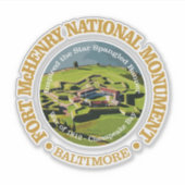 Fort McHenry (NM) Sticker (Voorkant)