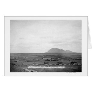 Fort Meade avec Bear Butte en Arrière - plan