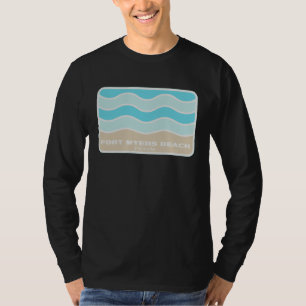 Fort Myers Beach Florida Retro FL Golven Strand So T-shirt