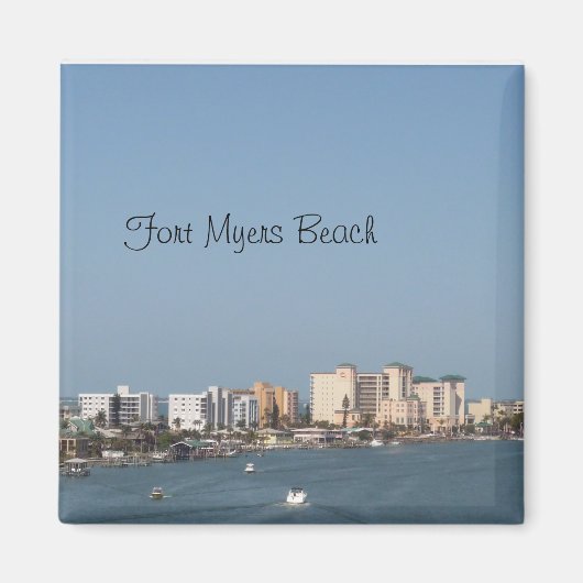 Fort Myers Beach Magnet (Devant)
