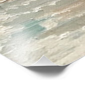 "Fort Myer's Beach" Photo de peinture Fl. Imprimer (Coin)