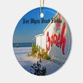 Fort Myers florida Keramisch Ornament (Links)