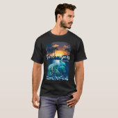 Fort Myers Florida Manatees Vacation Souvenir Man T-shirt (Voorkant volledig)