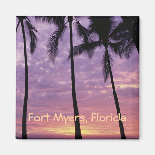 Fort Myers, Florida Photo Souvenir Fridge Magnet Magneet
