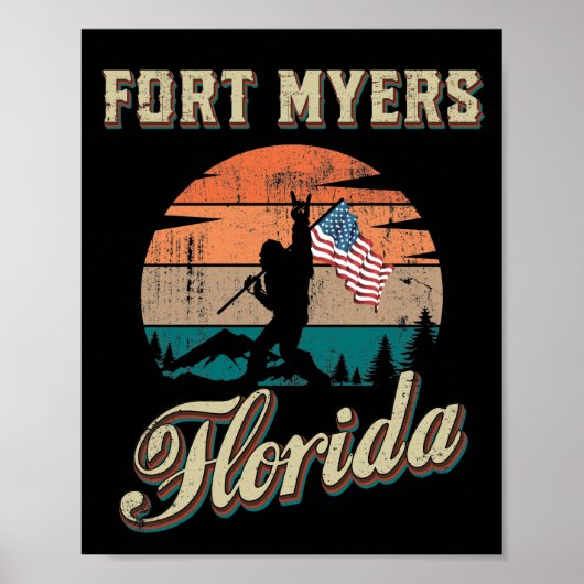 Fort Myers Florida Poster (Voorkant)