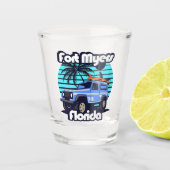 Fort Myers Florida Shot Glas (Voorkant)