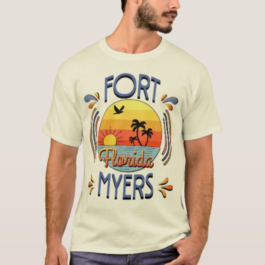 Fort Myers, Florida T-shirt (Voorkant)