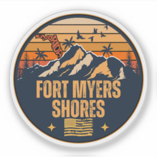 Fort Myers Shores, Florida Sticker