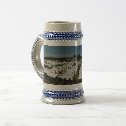 Fort Niagara Panorama Stein Bierpul (Voorkant links)