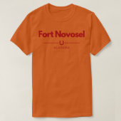 Fort Novosel AL TShirt (Design voorkant)