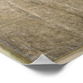 Fort onder Siege, uit Nimrud, Irak Poster (Hoek)