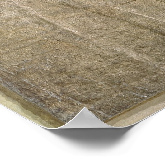 Fort onder Siege, uit Nimrud, Irak Poster (Hoek)