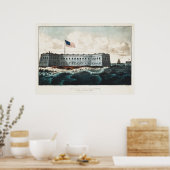 Fort Pickens Pensacola Harbour Florida Poster (Keuken)