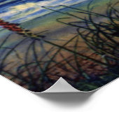 Fort Pierce Florida Beach op Sunrise Poster (Hoek)