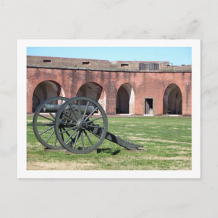 Fort Pulaski Weapon Briefkaart
