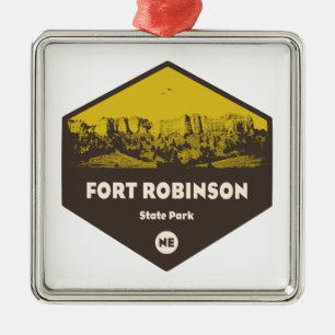 Fort Robinson State Park Nebraska Metalen Ornament