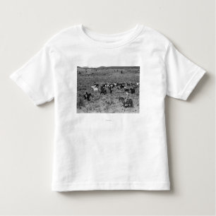 Fort Rock, Oregon Cowboy in de tuin van de duivel Kinder Shirts