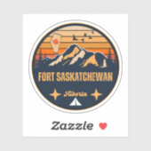 Fort Saskatchewan, Alberta Sticker (Vel)