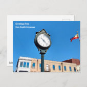 Fort Smith, Arkansas Briefkaart (Voorkant / Achterkant)