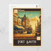 Fort Smith, Arkansas |  Briefkaart (Voorkant / Achterkant)