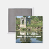 Fort Snelling State Park Magnet Magneet (Voorkant / Achterkant)
