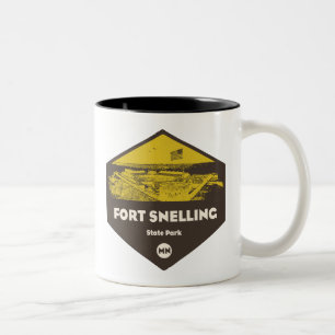 Fort Snelling State Park Minnesota Tweekleurige Koffiemok