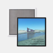Fort Stevens State Park Oregon 2 inch Magnet (Recto/Verso)