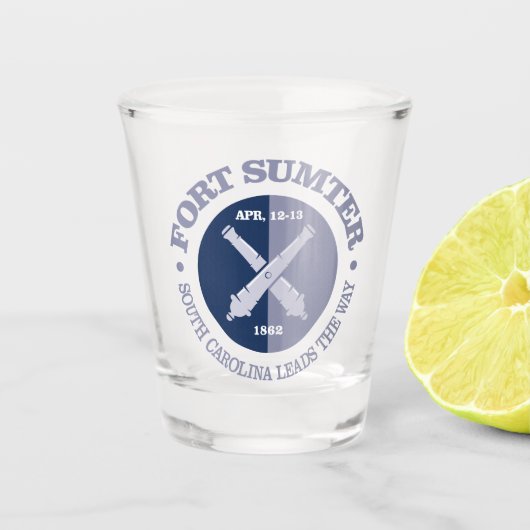 Fort Sumter (B&G) Shot Glas (Voorkant)
