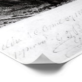 Fort Sumter, binnenste Uitzicht van drie Pistolen Poster (Hoek)