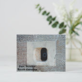 Fort Sumter Briefkaart (Staand voorkant)