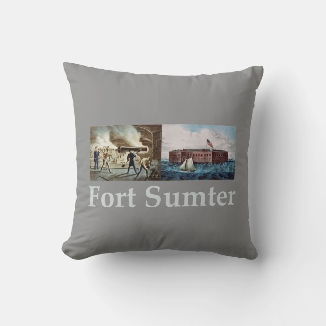 Fort Sumter Kussen (Voorkant)