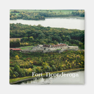Fort Ticonderoga Herfst Upstate New York Custom Magneet
