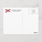 Fort Toulouse - Carte Fort Jackson Wetumpka Alabam (Dos)