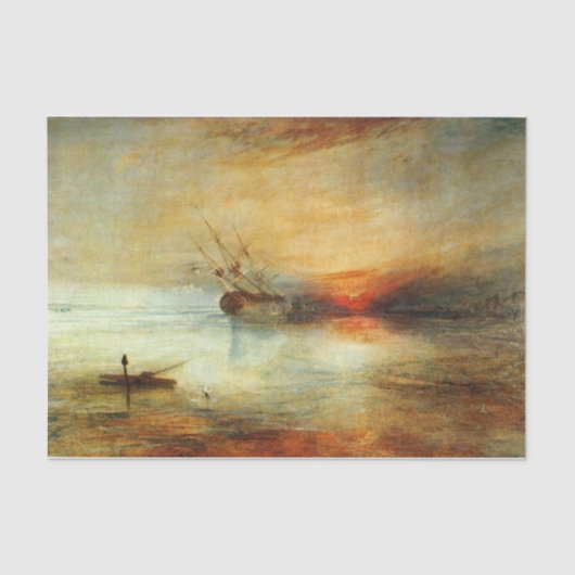 Fort Vimieux door J.M.W. Turner Tissuepapier (Voorkant)
