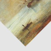 Fort Vimieux door J.M.W. Turner Tissuepapier (Detail)