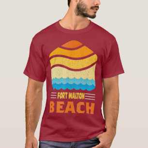 Fort Walton Beach Florida - golven T-shirt